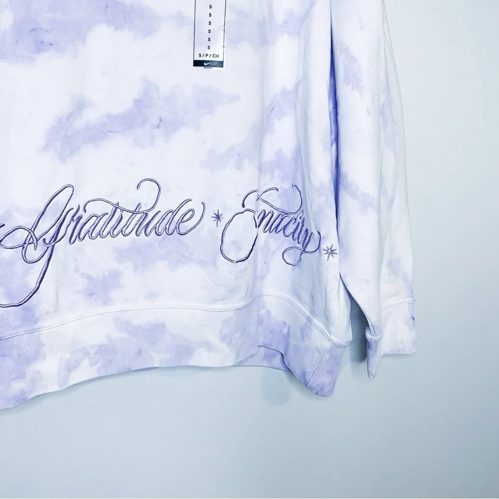 Nike - Super Oversized Tie Dye Crewneck Sweater